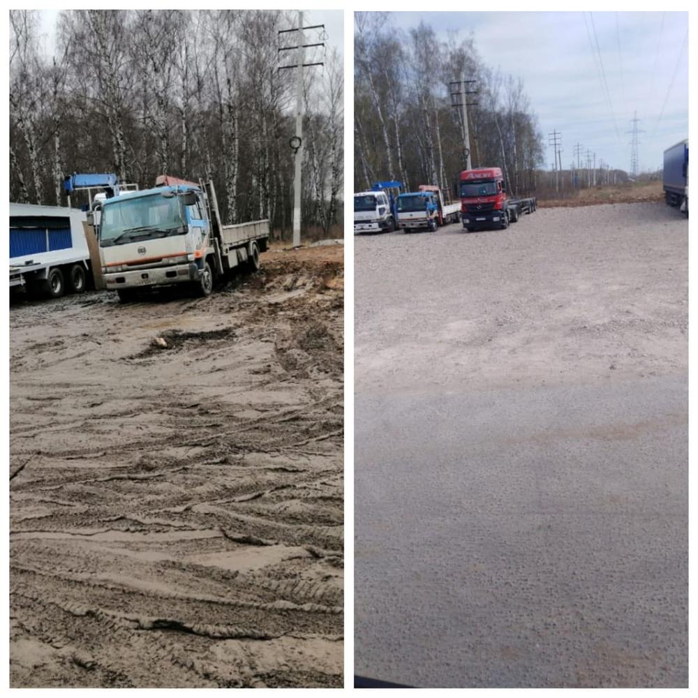 Строительство дорог в СНТ в Москве